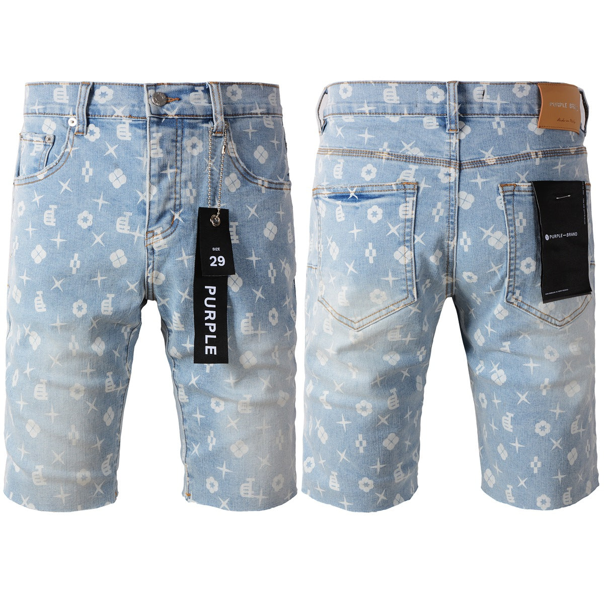 Short en jean bleu High Street 5089 avec un style moderne et un design unique