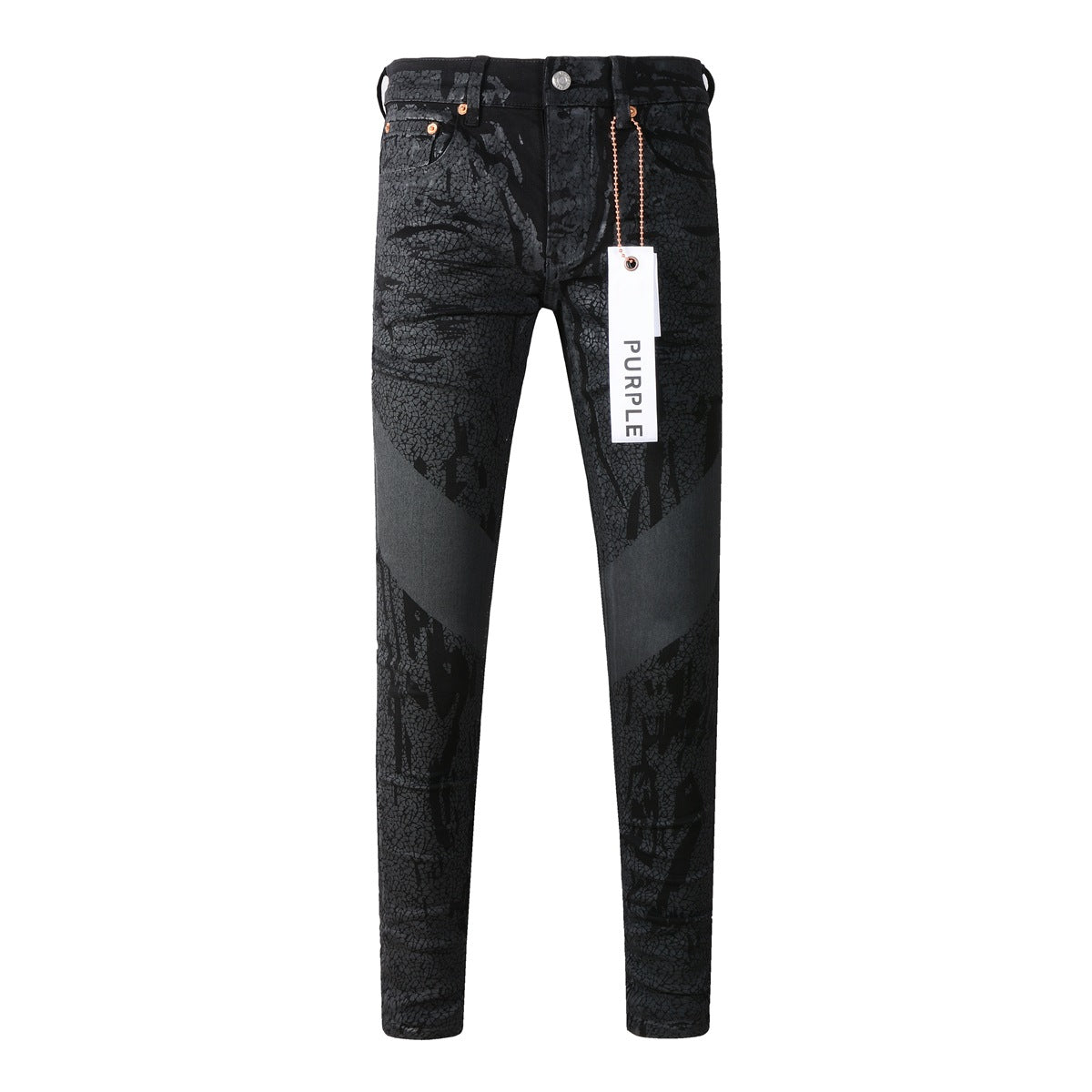 Textura de revestimiento de jeans Tendencia de moda personalizada Pantalones de alta calidad 9026