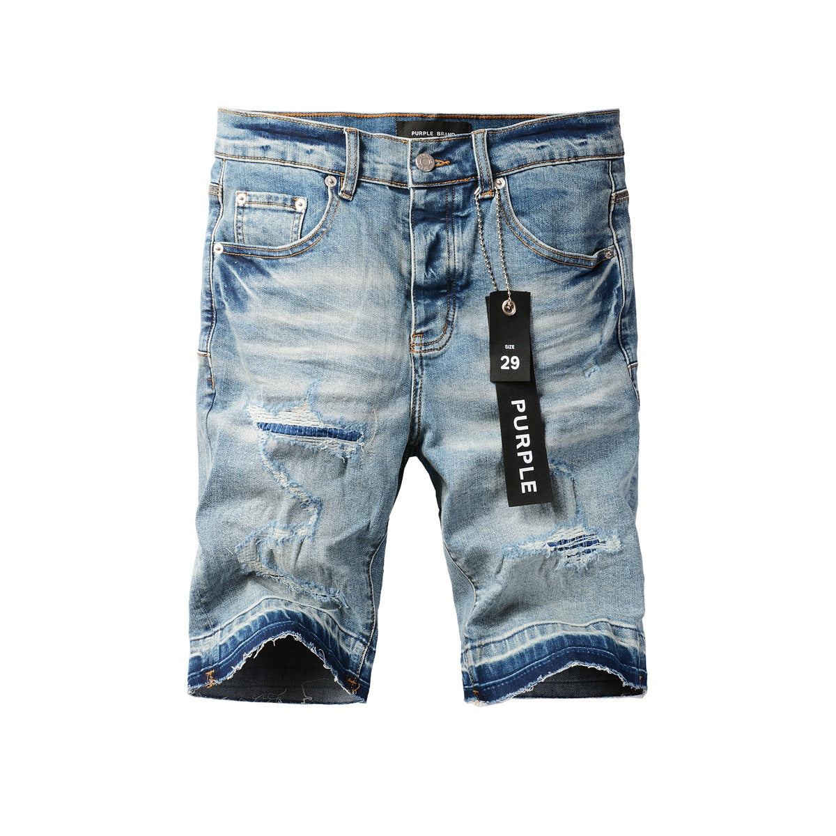 Short en jean bleu tendance 5013 avec une coupe confortable et un style moderne