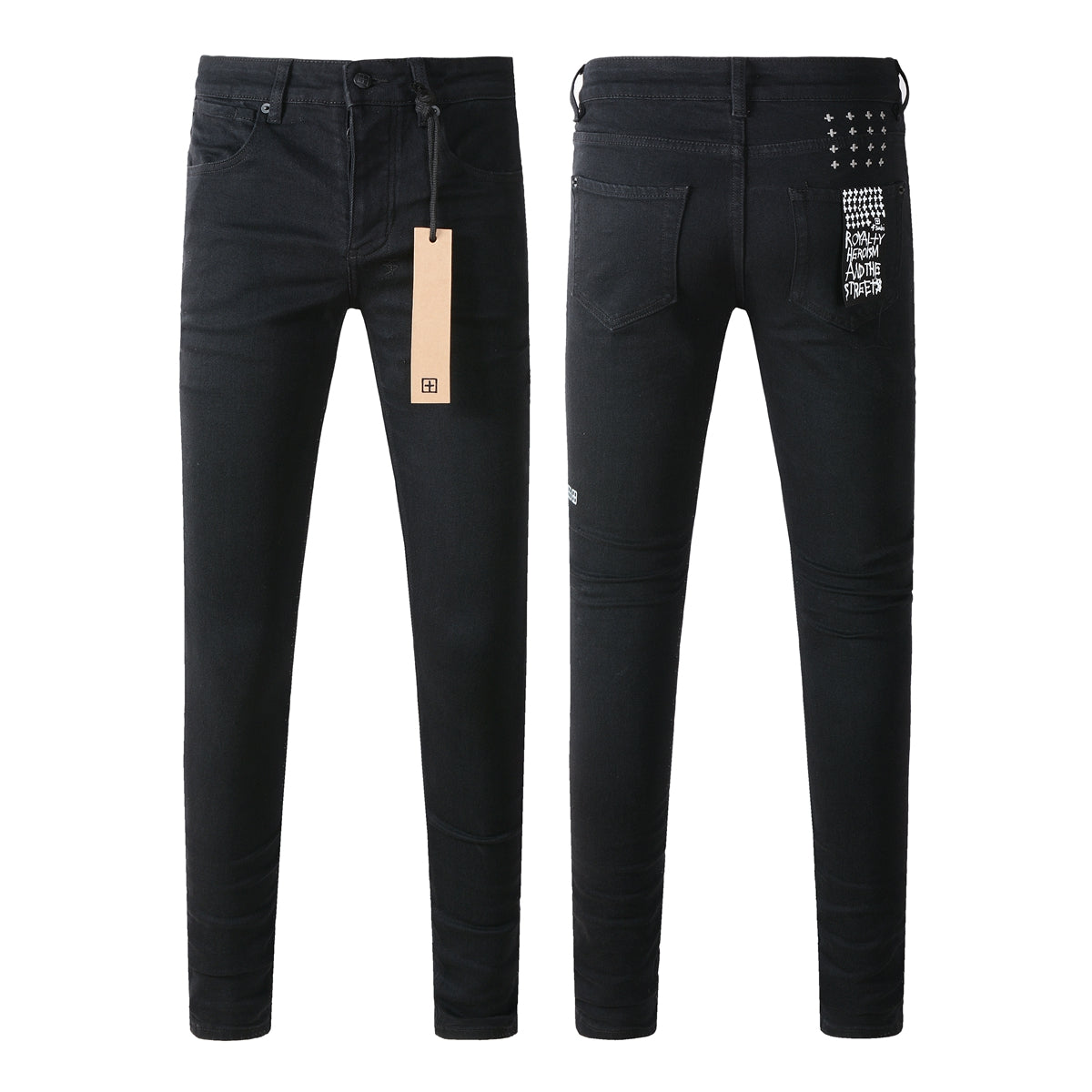 Vaqueros pitillo negros clásicos Ksubi Jeans con líneas limpias y corte elegante 3004