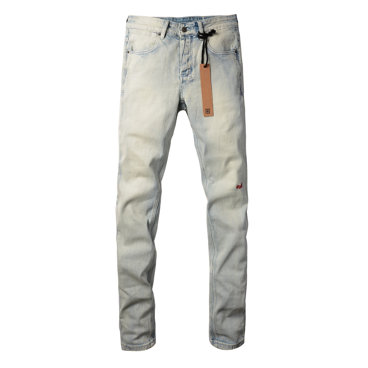 Jean Slim Fit avec détails délavés 3017