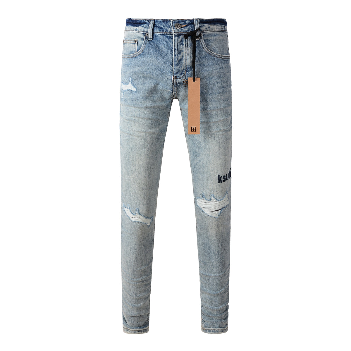 Denim azul clásico con un aspecto elegante y minimalista 3024 