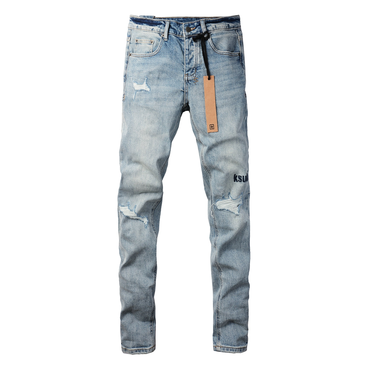 Denim azul clásico con un aspecto elegante y minimalista 3024 
