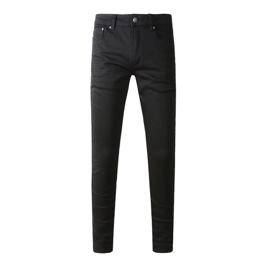 Jean skinny pour homme, coupe slim, style motard, hip-hop, rock, jogging, grande taille, Moto 800 