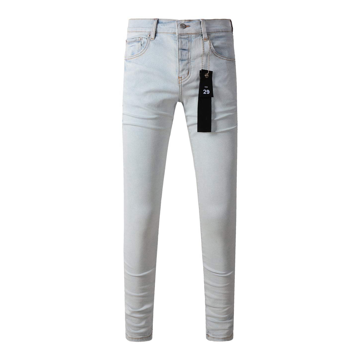 Jeans azul cielo de moda 9081 con un corte moderno y un ajuste cómodo 