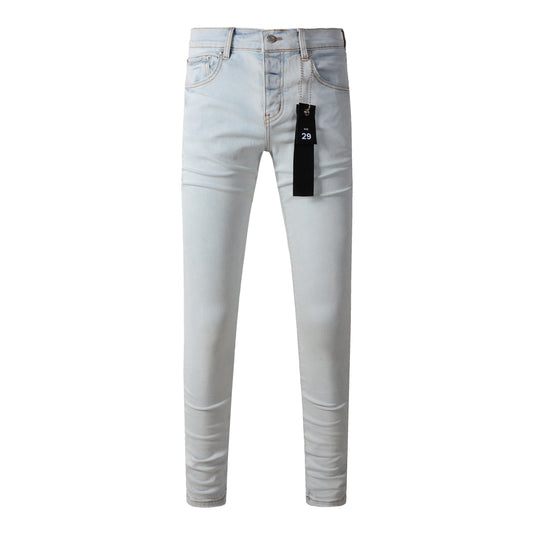 Jeans azul cielo de moda 9081 con un corte moderno y un ajuste cómodo 