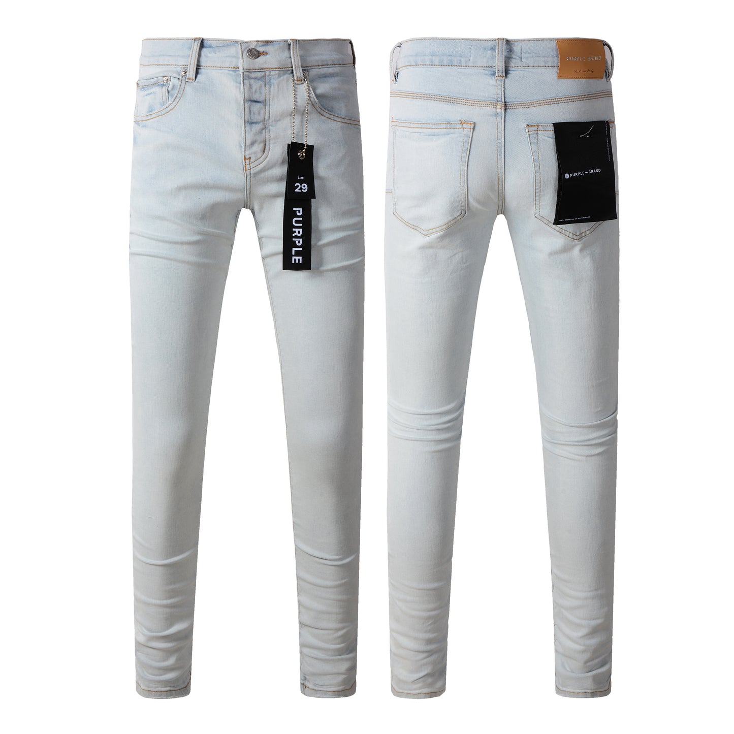 Jeans azul cielo de moda 9081 con un corte moderno y un ajuste cómodo 