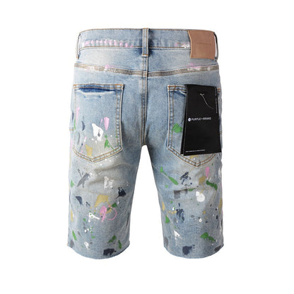 Shorts vaqueros azules 5066 con un aspecto clásico y elegante 