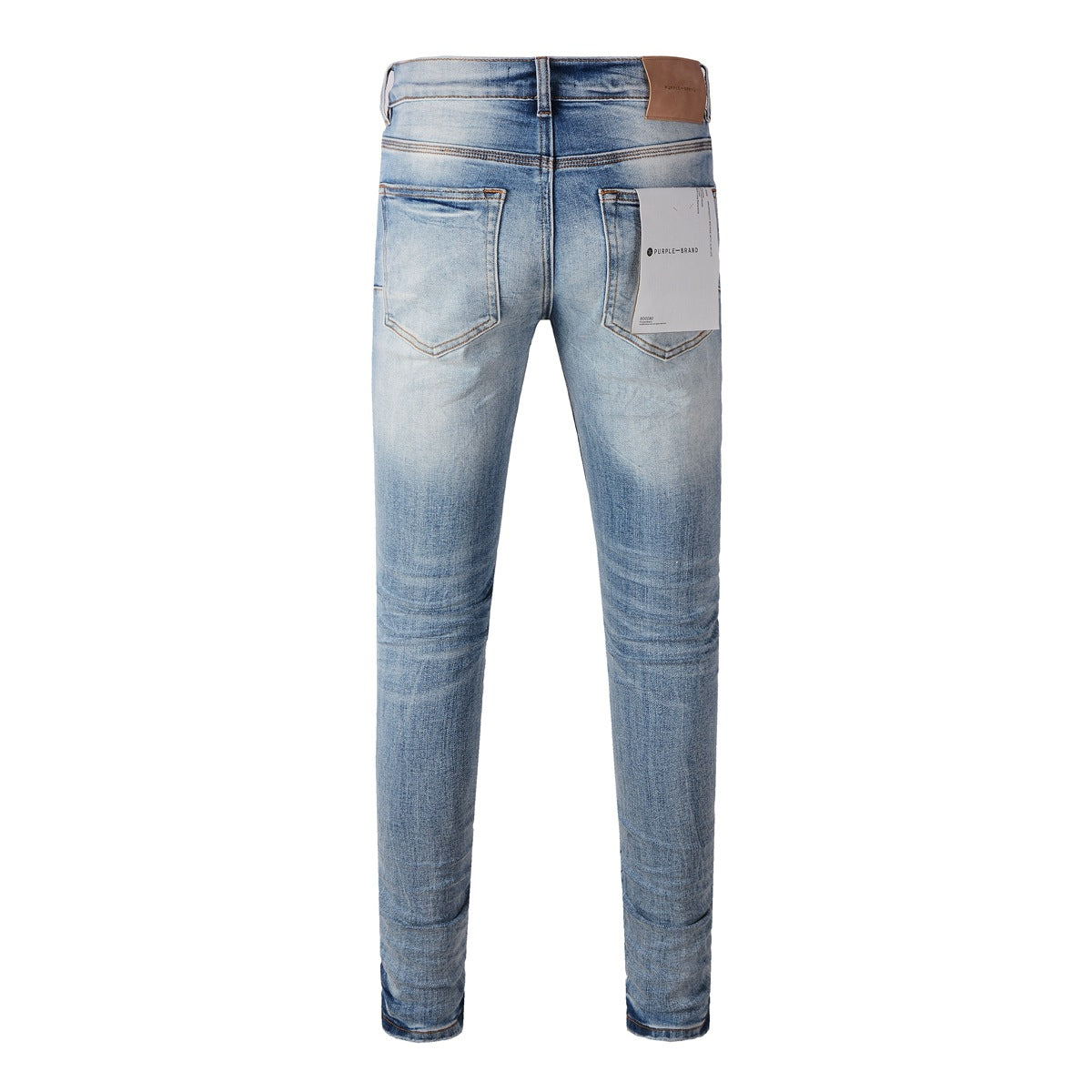 Pantalones vaqueros clásicos desgastados de estilo urbano para hombre, ajustados, negros y blancos, 9016 