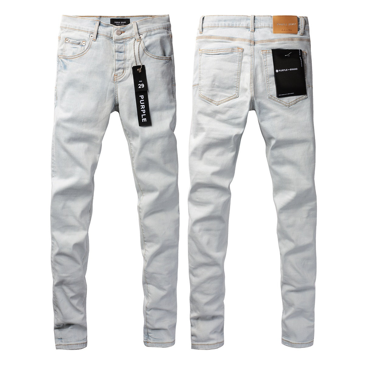Jeans azul cielo de moda 9081 con un corte moderno y un ajuste cómodo 