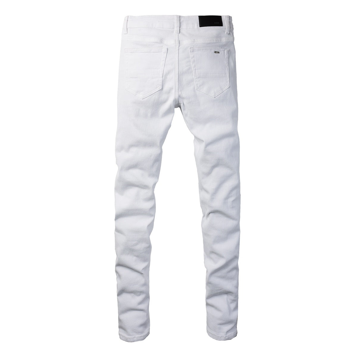 Jean violet pour homme, pantalon brodé avec patchs brodés, pantalon skinny en denim 592 