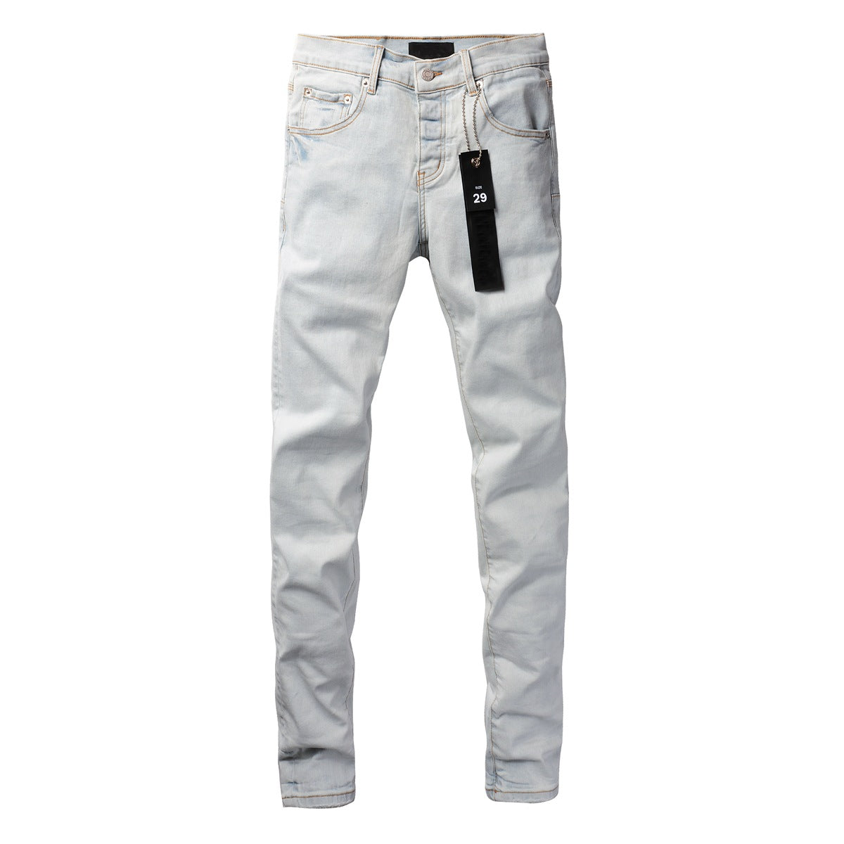 Jeans azul cielo de moda 9081 con un corte moderno y un ajuste cómodo 